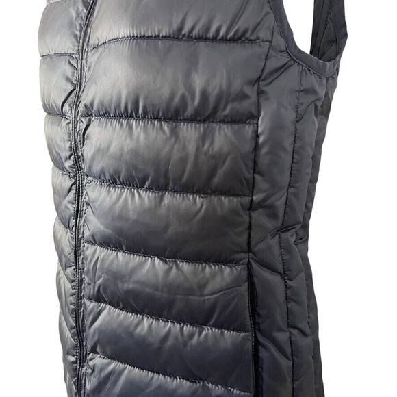 J Crew Womens Navy Blue Quilted Puffer Vest Jacket Outdoors Outerwear sz XXS - Picture 9 of 16